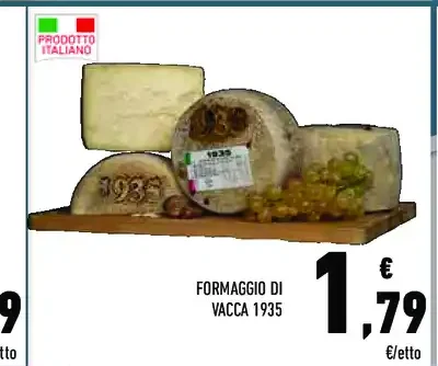 Formaggio di vacca 1935