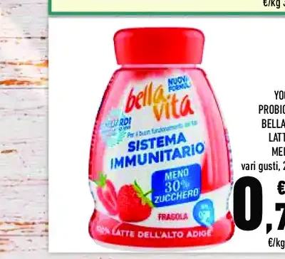 Yogurt probiotico Bella Vita Latteria Merano