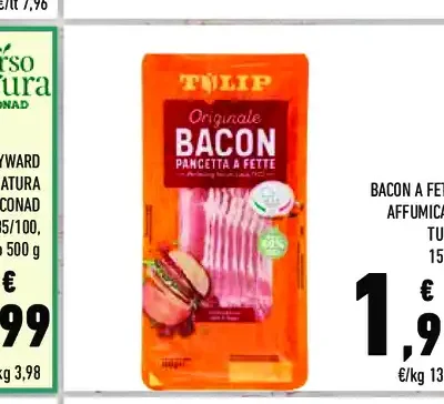 Bacon a fette affumicato Tulip