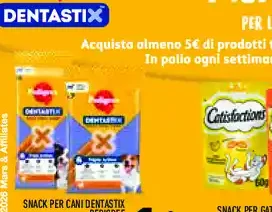 Snack per cani Dentastix Pedigree