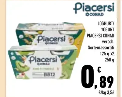 Yogurt assortito