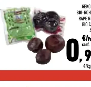 Rape rosse bio cotte