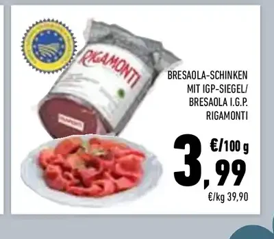 Bresaola di manzo IGP