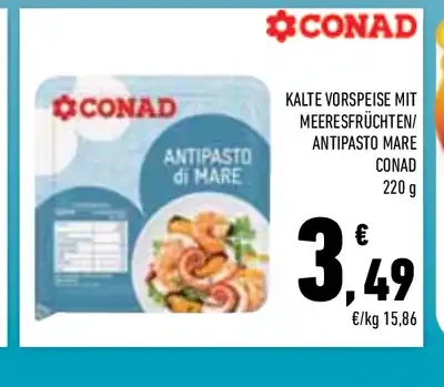 Antipasto di mare Conad