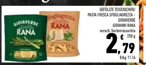Pasta fresca ripiena Giovanni Rana
