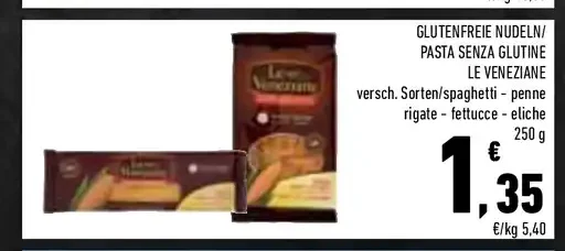 Pasta senza glutine Le Veneziane