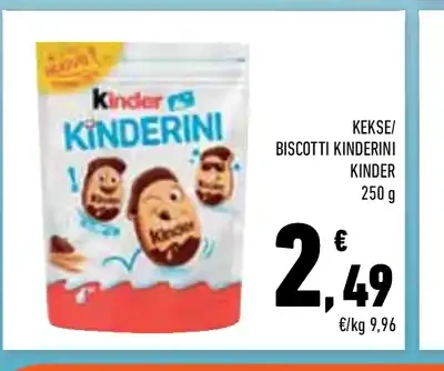 Biscotti Kinderini Kinder