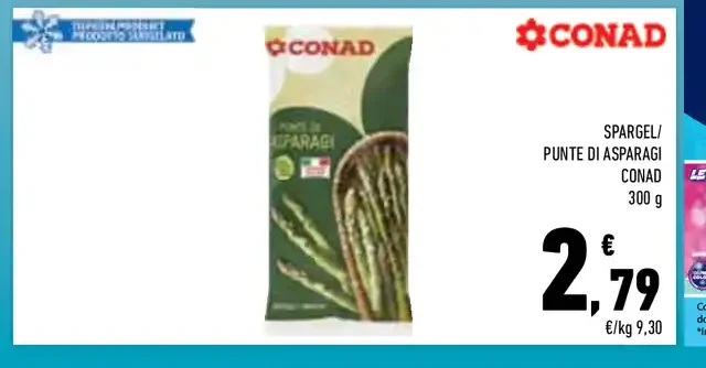Punte di asparagi Conad