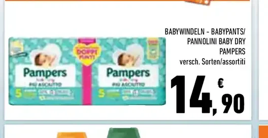 Pannolini Pampers Baby Dry