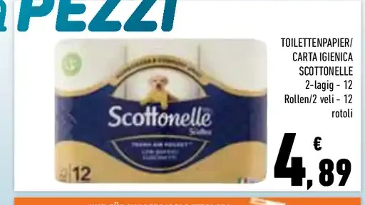 Carta igienica Scottonelle