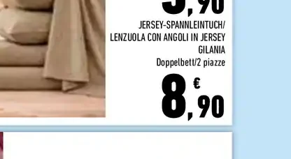 Lenzuola con angoli matrimoniale