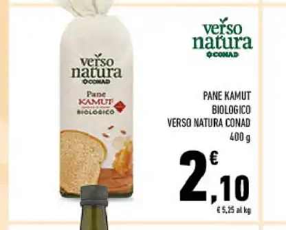 Pane Kamut biologico Verso Natura