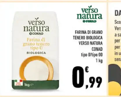 Farina di grano tenero biologica