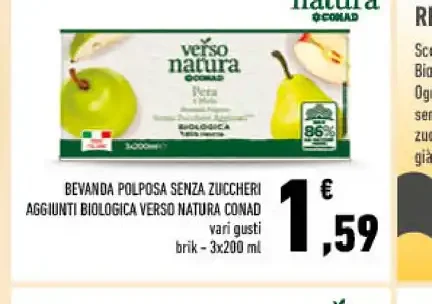 Bevanda polposa biologica