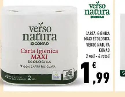 Carta igienica maxi ecologica