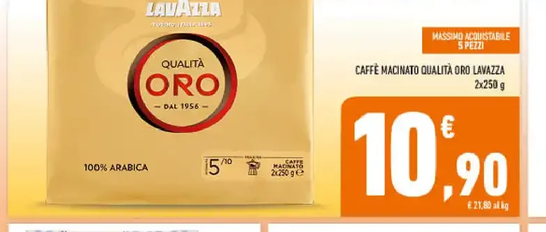 Caffè macinato Qualità Oro Lavazza