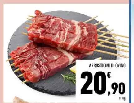 Arrosticini di ovino