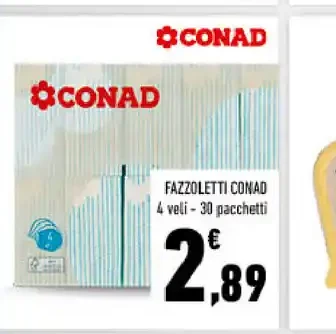 Fazzoletti Conad