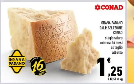 Grana Padano DOP selezione Conad
