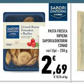 Pasta fresca ripiena Sapori&Dintorni Conad
