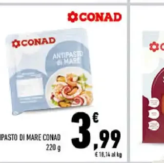 Antipasto di mare Conad