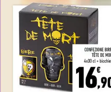 Confezione birra Tête de Mort