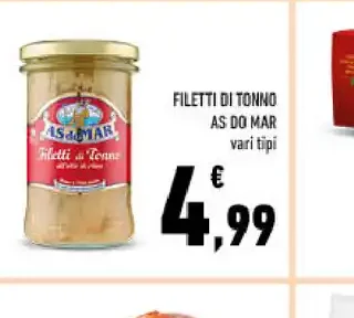 Filetti di tonno As do Mar