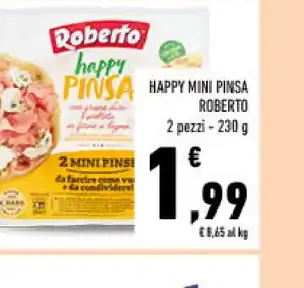 Happy mini pinsa Roberto