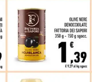 Olive nere denocciolate Fattoria dei Sapori