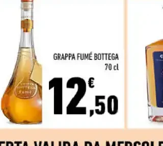 Grappa fumè Bottega