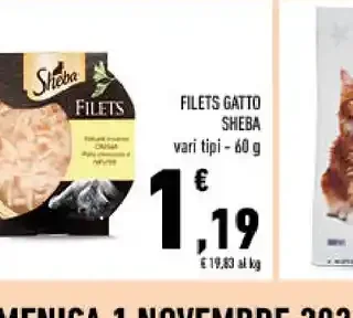 Filetti gatto Sheba