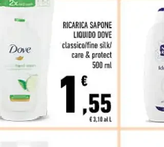 Ricarica sapone liquido Dove