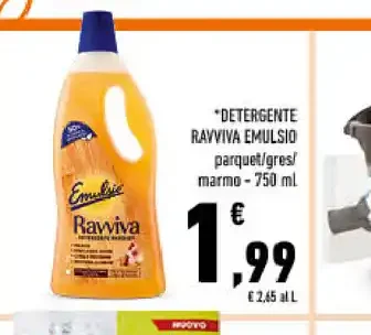 Detergente ravviva emulsioni Emulsio