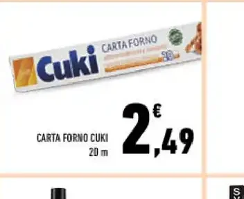 Carta forno Cuki