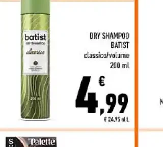 Dry shampoo Batiste