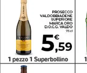 Prosecco Valdobbiadene superiore DOCG