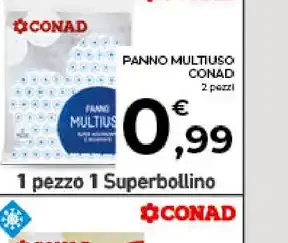 Panno multiuso Conad