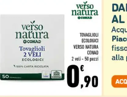 Tovaglioli ecologici Verso Natura