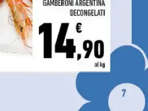 Gamberoni argentini decongelati