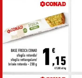 Base fresca Conad