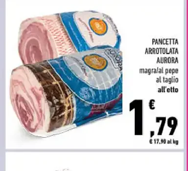 Pancetta arrotolata Aurora