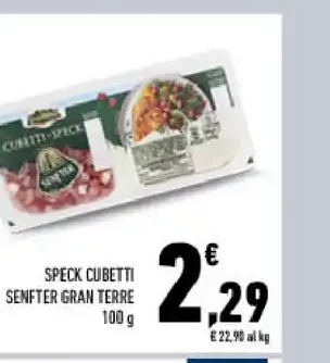 Speck cubetti Senfter Gran Terre