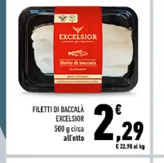 Filetti di baccalà Excelsior