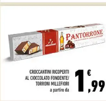 Croccantini ricoperti al cioccolato fondente