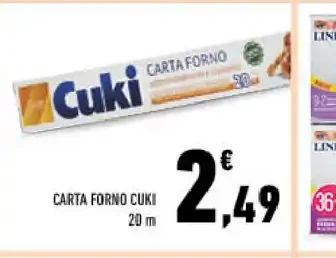 Carta forno Cuki