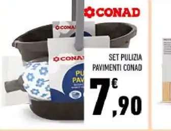 Set pulizia pavimenti Conad