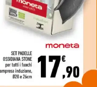 Set padelle Ossidia Stone