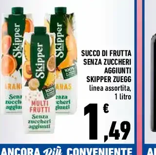 Succo di frutta Skipper Zuegg