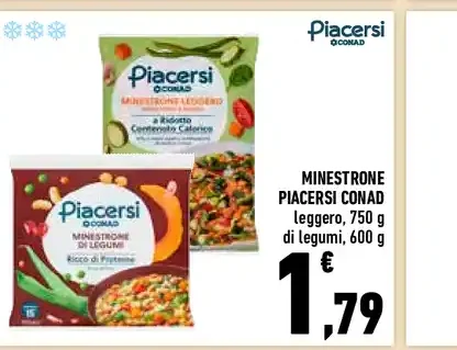 Minestrone Piacersi Conad
