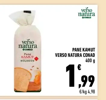 Pane Kamut Verso Natura Conad